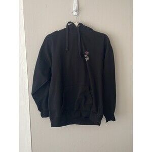 Lira Floral Hoodie Black- Size Medium